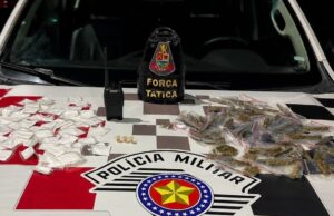 Força Tática Prende Procurado pela Justiça por Tráfico de Drogas e Porte Ilegal de Arma de Fogo em Guaratinguetá