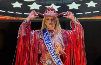 Pamela Macedo de Cunha é coroada Rainha do Sertanejo Brasil 2026 em concurso de beleza nacional em Barretos