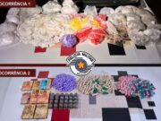ROCAM realiza prisão de um homem e uma mulher por tráfico de drogas em diferentes pontos de Guaratinguetá