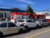 Engavetamento envolvendo três veículos mobiliza SAMU em Guaratinguetá