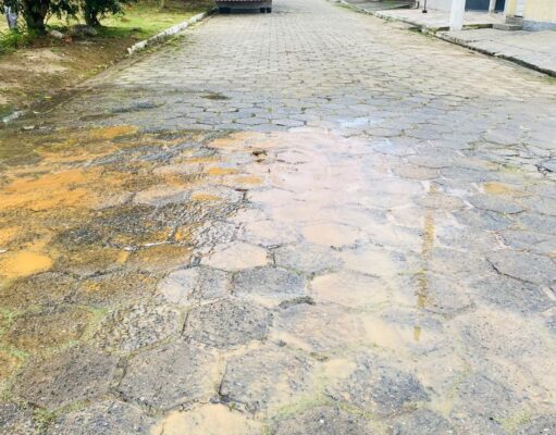 Vazamento de água preocupa moradores no Jardim Bela Vista em Guaratinguetá