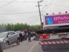 Acidente entre veículo e moto deixa motociclista ferido na estrada Guaratinguetá – Potim