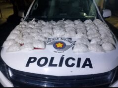 Tonel “recheado” de drogas é encontrado enterrado em área de mata em Aparecida